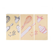 Kitchen Towels -Made With Love- 3pcs